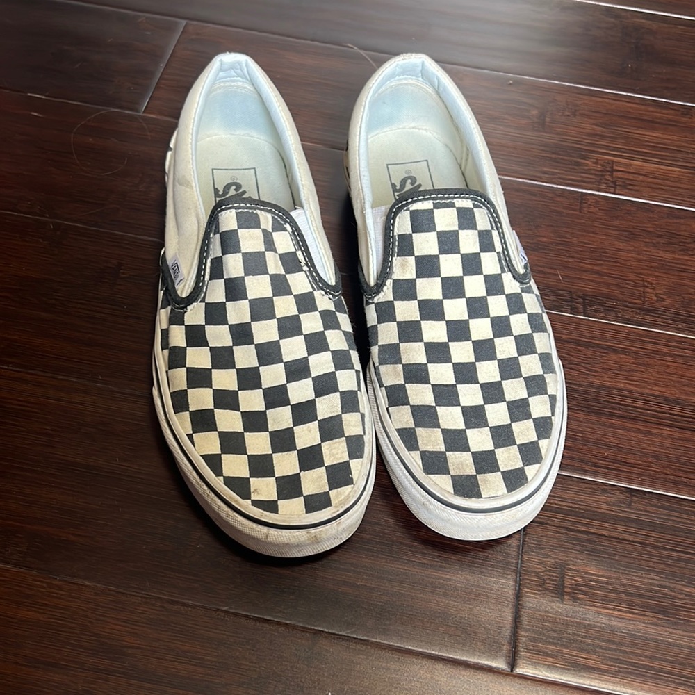 Checkered Vans